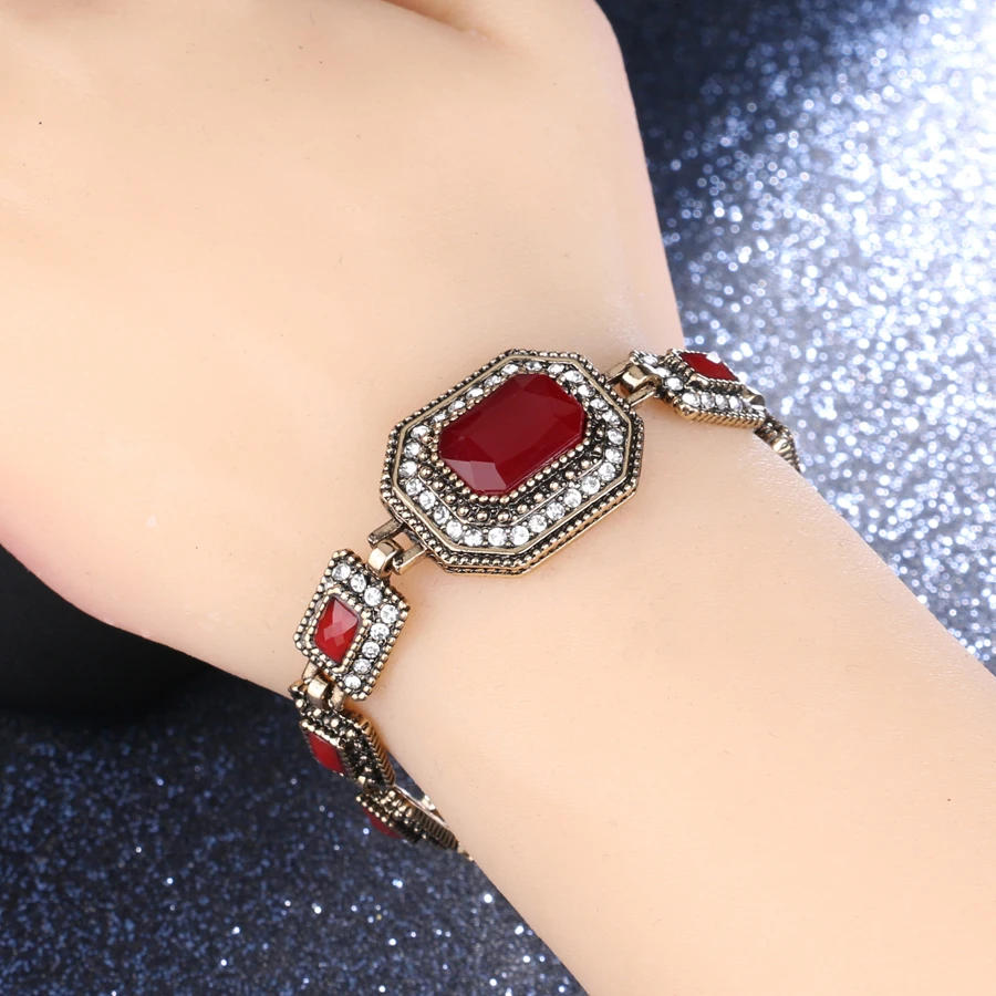 Crystal Bracelet For Women Gold Color
