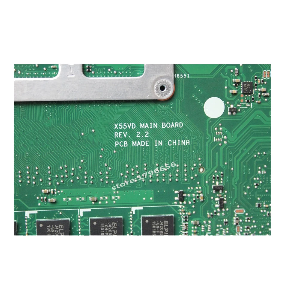  X55VD Laptop motherboard GT610M 4GB RAM REV2.1/2.2 for ASUS X55V X55VD Test mainboard X55VD motherb