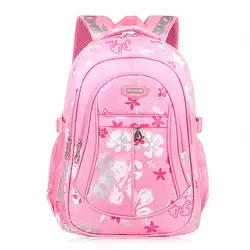 Большой емкости школьные сумки рюкзак легкий детский мешок основной школьные рюкзаки для девочек Цветочный рюкзак повседневный рюкзак