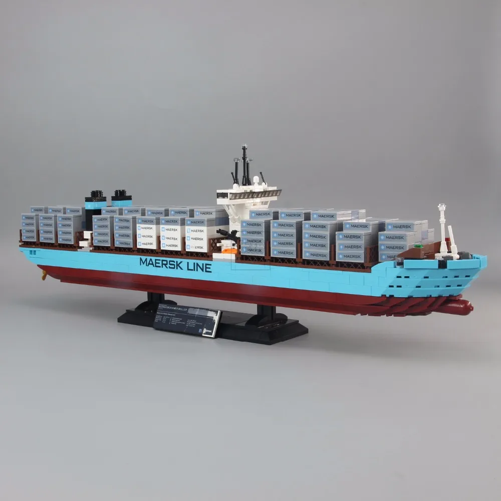 

Genuine Technic Series LEPIN 22002 1518Pcs The Maersk Cargo Container Ship Set Building Blocks Bricks Educational Children Toys