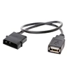30 cm PC Interne 5 v 2-Pin IDE Molex À USB 2.0 Type A Femelle Adaptateur Câble -L059 New hot ► Photo 3/6