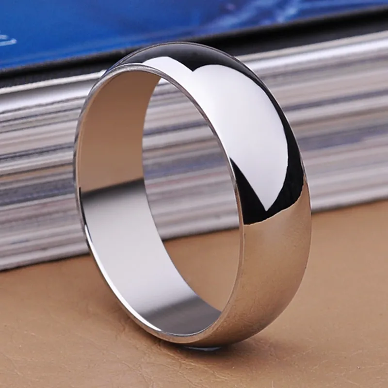 silver color stainless steel mens 2016 fashion man ring cool mans high polished mans wedding ring - Cool Wedding Rings silver color stainless steel mens 2016 fashion man ring cool mans high polished mans wedding ring - Cool Wedding Rings