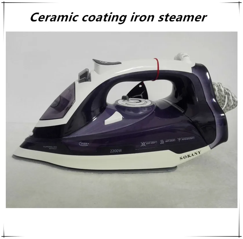 Electric Steam Iron for Clothes Handheld Steam Iron Thermostat Prevent Calcium Deposition