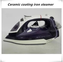 Electric Steam Iron for Clothes Handheld Steam Iron Thermostat Prevent Calcium Deposition Steamer Ceramic Base Plate