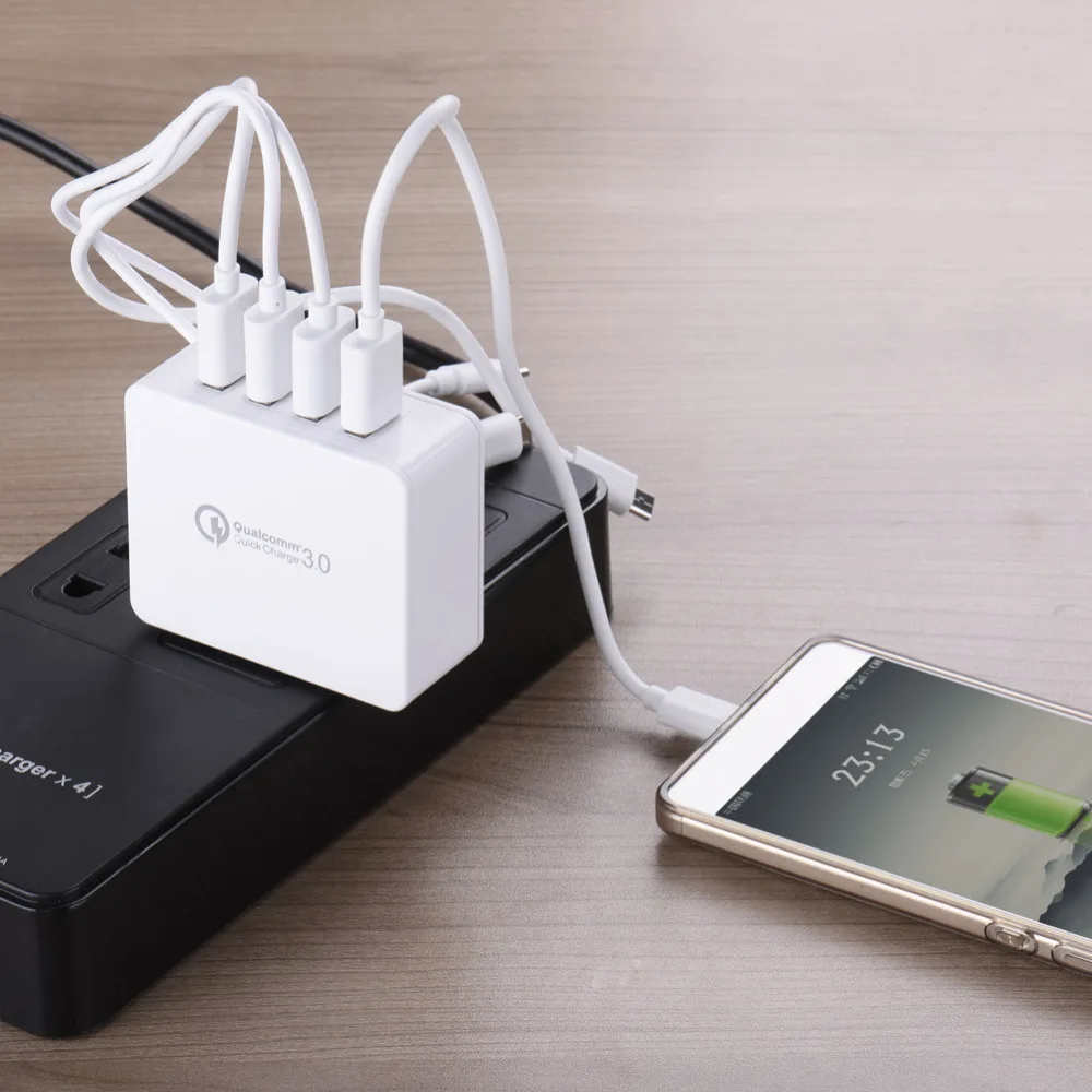 US Plug Charger Quick Charge Technologh 3 0 charger 35W 7A Smart Charger for Phone Charger