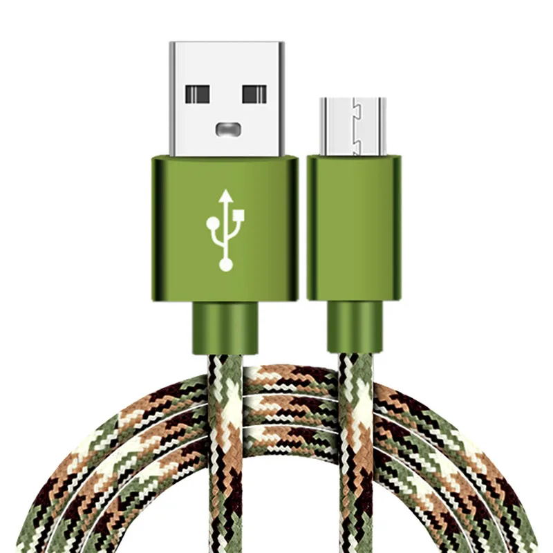 Micro 1 m 2 m 3 cm USB кабель Быстрый кабель для зарядки с адаптером 5 V 2A Синхронизация данных для мобильного телефона