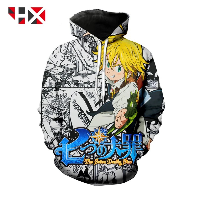 LIASOSO-NEW-Anime-Nanatsu-No-Taizai-The-Seven-Deadly-Sins-Dragon-3D-Print-t-shirt-Hoodie