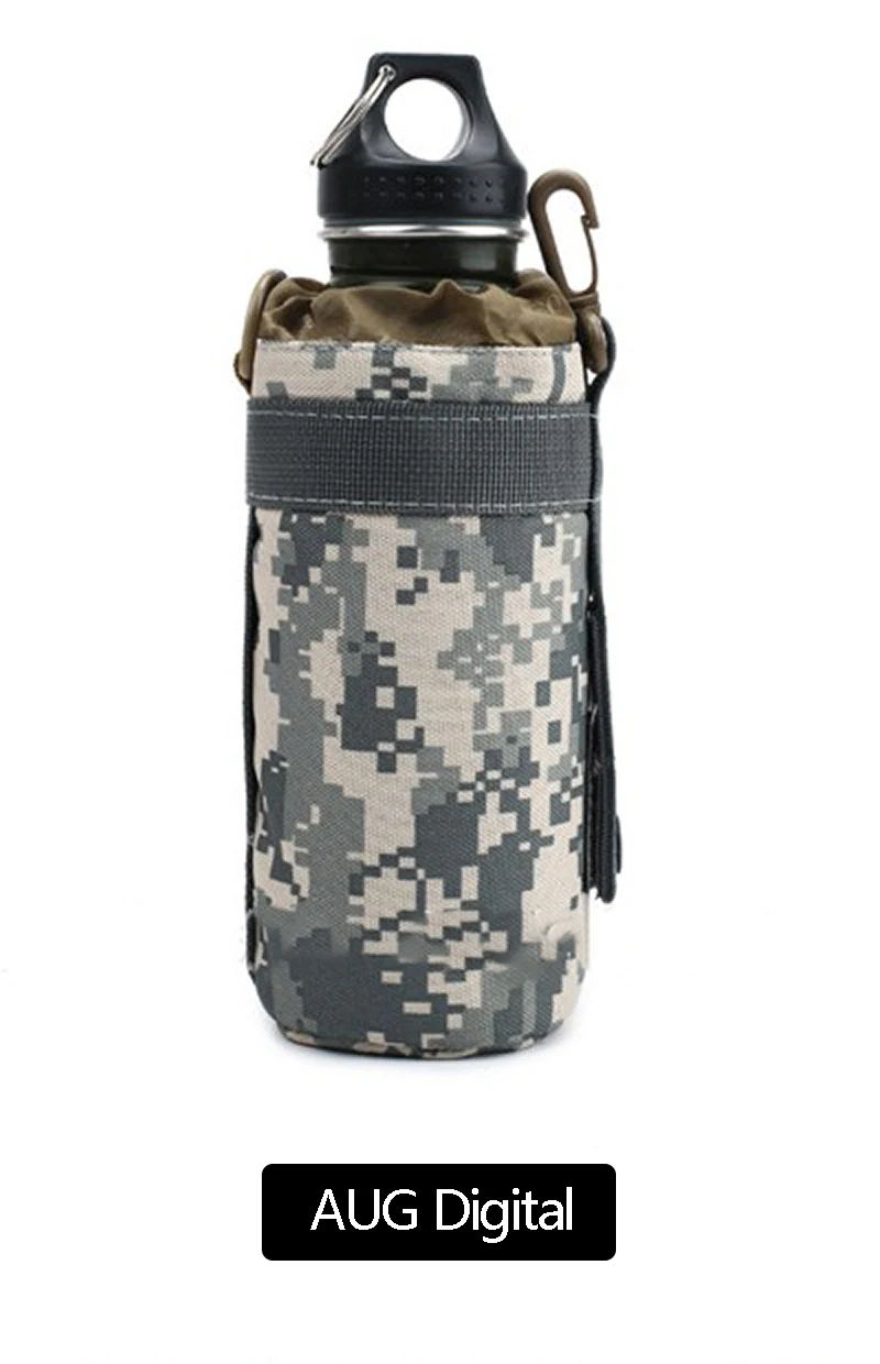 Тактическая Военная облегченная модульная система переноски снаряжения сумка для бутылки нейлон материал 3 Цвета Дополнительно легко