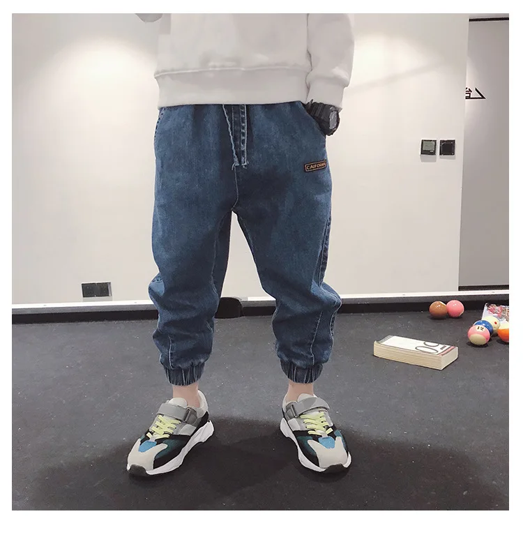 Boys'Jeans/Новинка весны 2019 детская одежда джинсы для девочек детские мальчиков