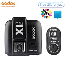 Godox XTR-16 Wireless 2.4G Power Control Flash Receivers + X1T-C TTL Wireless Transmitter for Canon Godox DE300 DE400 SK400