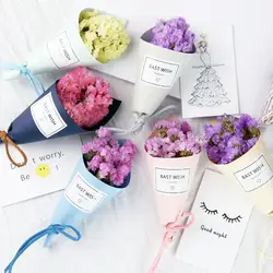 Искусственные цветы ручной работы букет из сушеных цветов реквизит для фотосессии гостиная украшения цветок аксессуар для стрельбы