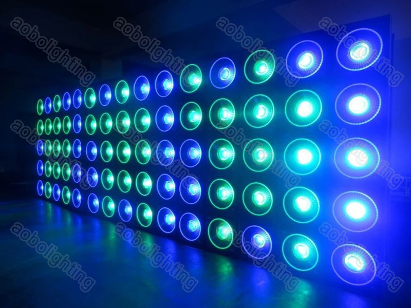 25x30W 3in1 LED Matrix lights RGB Bar performance stage background effect light (3)