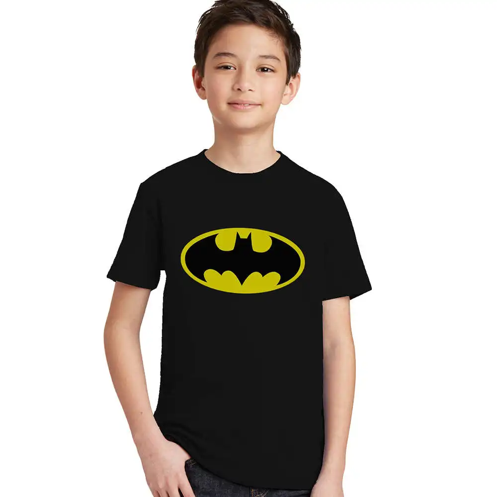 

2017 Summer Children's clothing Baby boys girls T-shirt batman cartoon Tshirt tops superhero kids T shirt 3-10Y superman tees