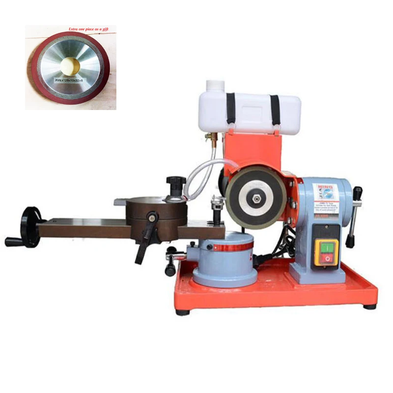 

New 220V Circular Water Injection Saw Blade Grinder Machine Gear Grinder Tool Manual Wood Working Lapping Machine