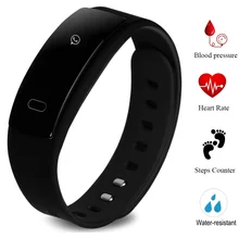 Gzdl QS80 Bluetooth Smart Браслет сердечного ритма Сидячий напоминание сна Мониторы для IOS Android-смартфон WT8140
