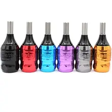 1 шт. картридж с рукояткой для татуировки 32 мм Регулируемые твист ручные трубки камуфляж с иглами бар аксессуары Поставка расходные материалы для тату