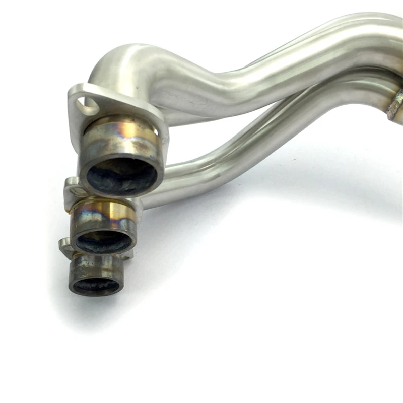 MTCLUB For Yamaha MT-09 FZ-09 MT09 MT 09 FZ 09 2014 2015 2016 17 Motorcycle Modified Muffler Exhaust Contact Middle Pipe Set (4)