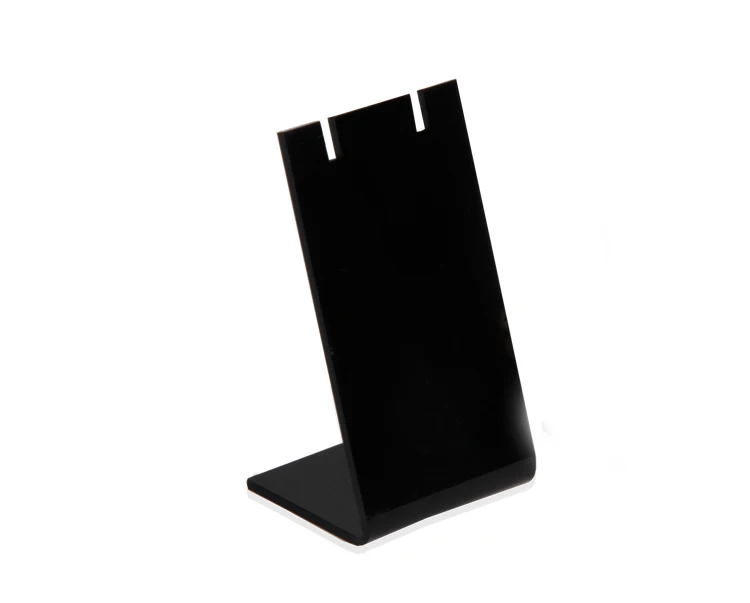 Desktop Clear Acrylic Hanging Earring Display Stand L shape Holder