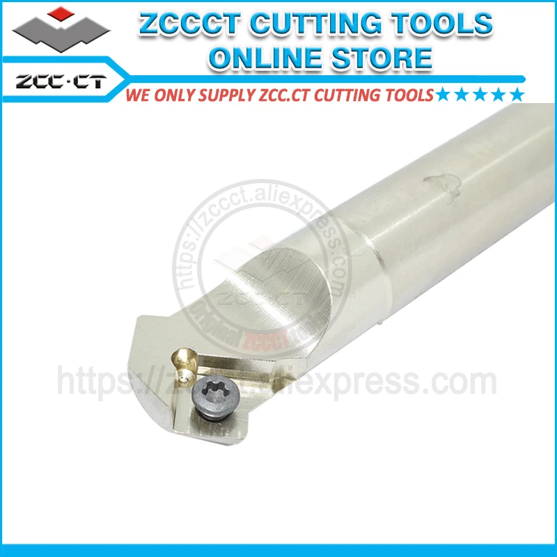 

1pc ZCC tool holder CMA01-012-G20-SP12-01 12mm chamfer tools 20mm shank milling cutter for insert SPMT120408
