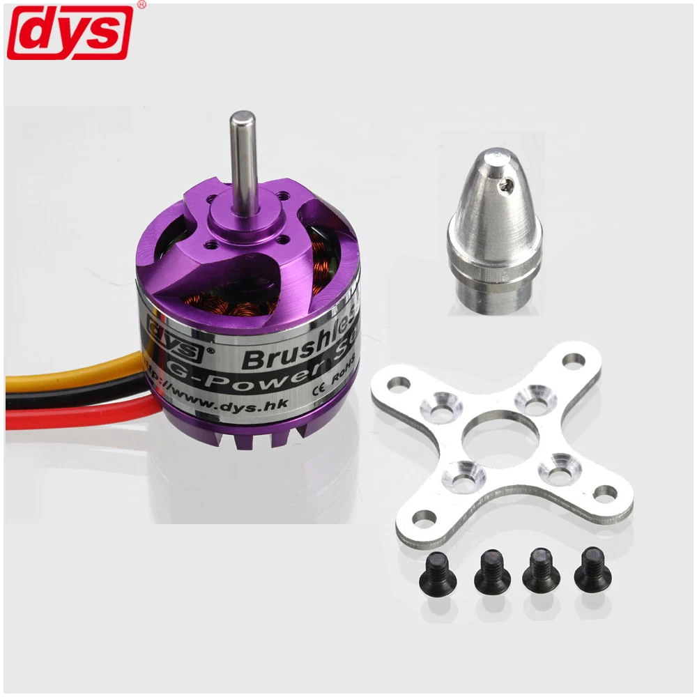 Achat DYS D2830 2830 750KV 850KV 1000KV 1300KV Moteur Brushless Pour Rc Multicopter