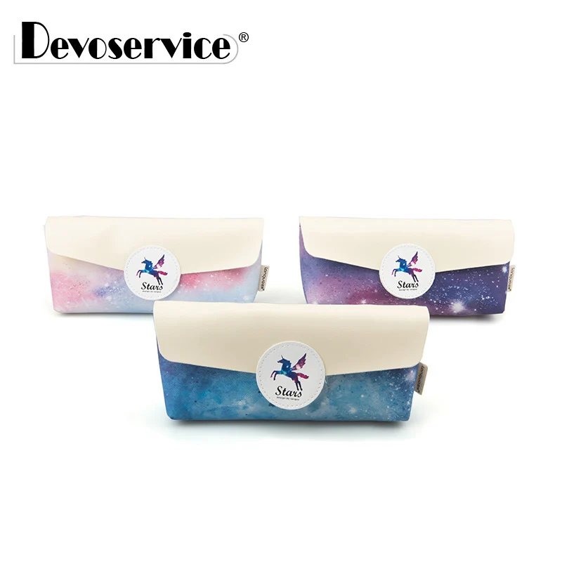 1Pcs Kawaii Pegasus Unicorn Dream Stars Pencil Cas...