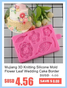 Flower Shape Silicone Molds Fondant Sugar Craft Mould Cake Decorating Tools Chocolate Gumpaste Mold Baking Accessories