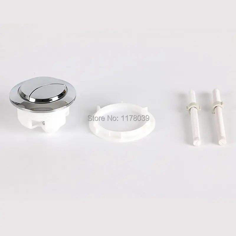One-piece Toilet Water tank push buttons Round toilet flush Double button Suitable for water tank cover hole 46-54mm J17396