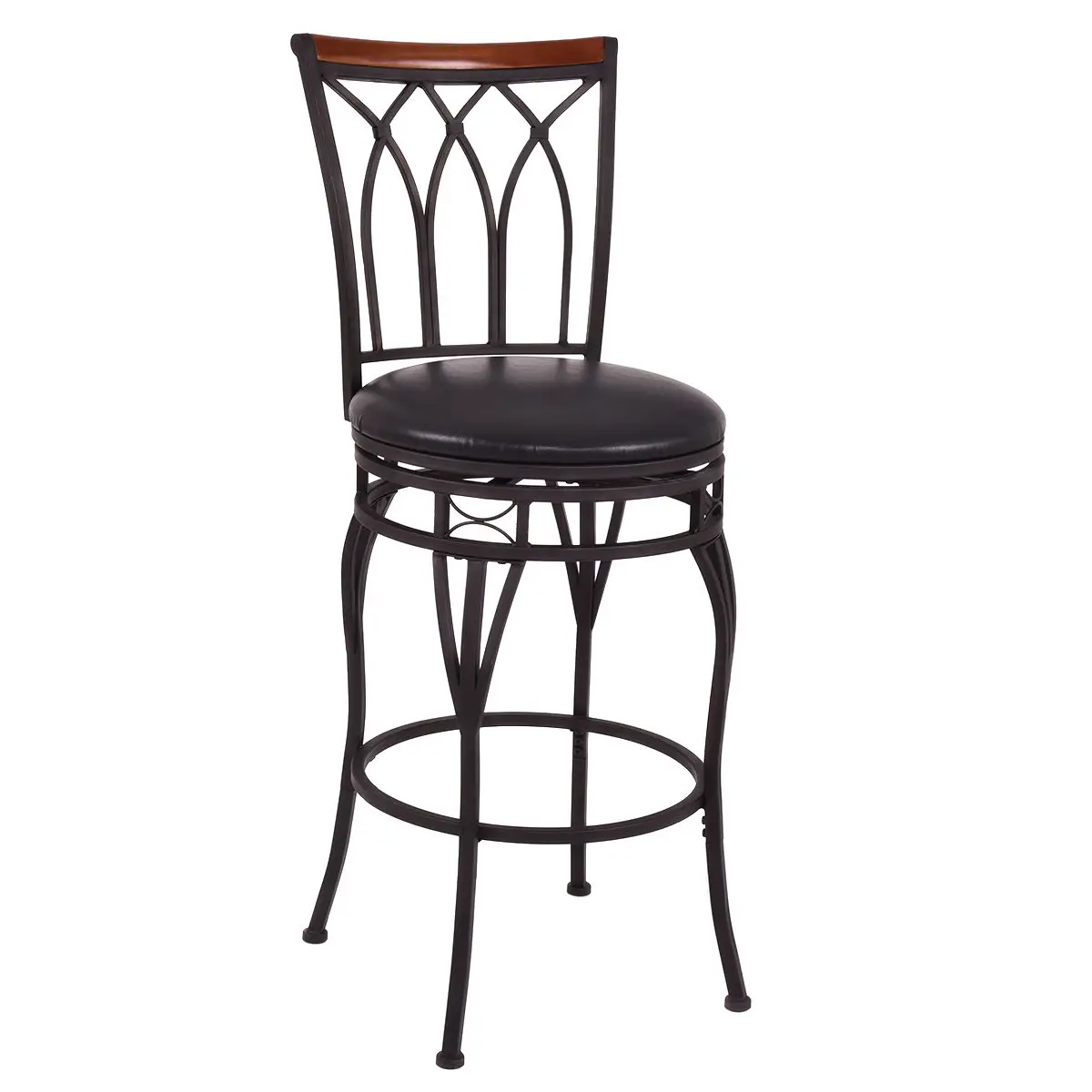 Винтажный поворотный барный стул для дома 24 "28" регулируемое по высоте мягкое сиденье бистро стул для паба бартабуры мебель HW54180