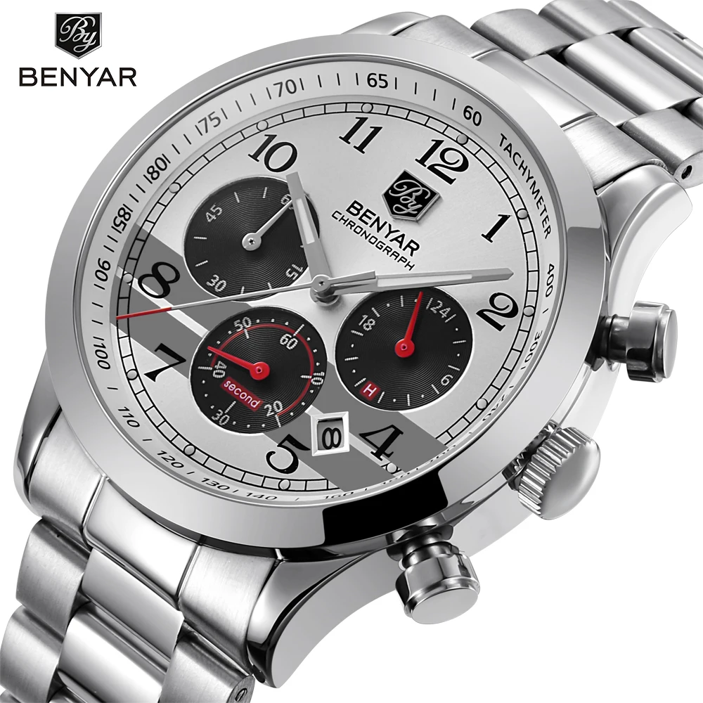 Man Watch 2019 BENYAR Watch Men Top Brand Luxury Business Waterproof Relogio Masculino Fashion Sport Quartz Mens Watches Man Watch 2019 BENYAR Watch Men Top Brand Luxury Business Waterproof Relogio Masculino Fashion Sport Quartz Mens Watches