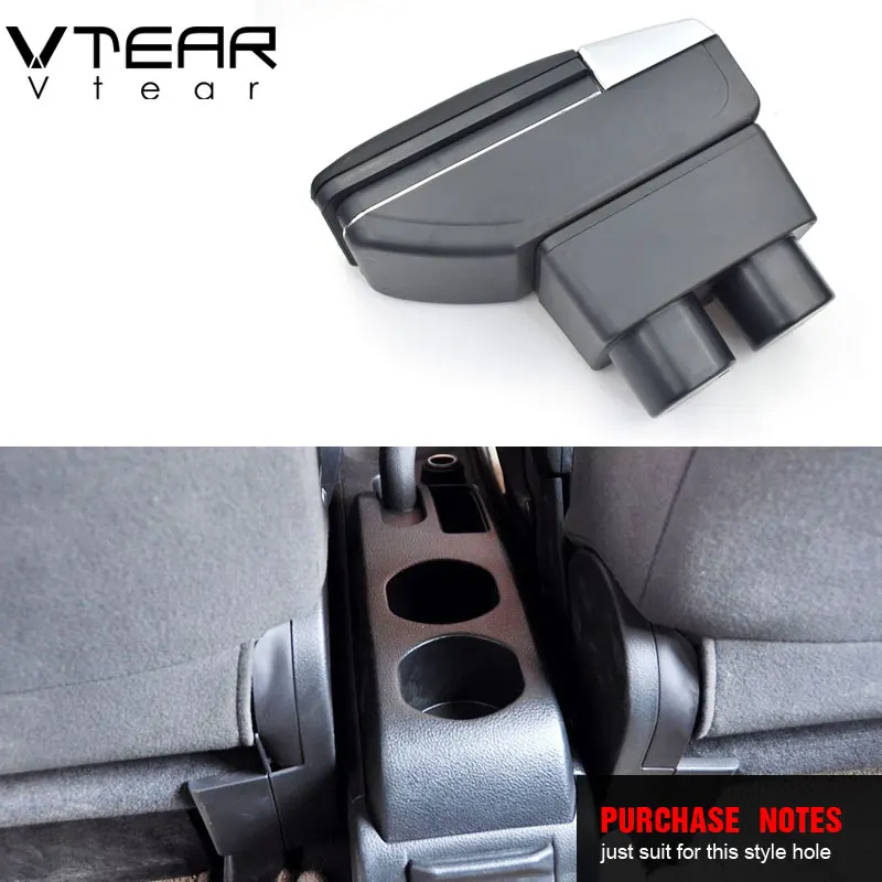 Vtear для Nissan Sentra/Sylphy Автомобильный подлокотник кожаный вращающийся ящик хранения