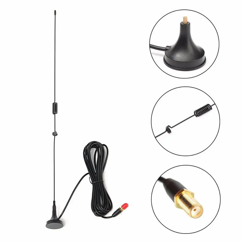 

UT-106 Magnetic SMA-Female Car Antenna VHF UHF for Walkie Talkie Baofeng UV 82 UV-5R BF-888S GT-3TP GT-5 Ham Radio Accessories