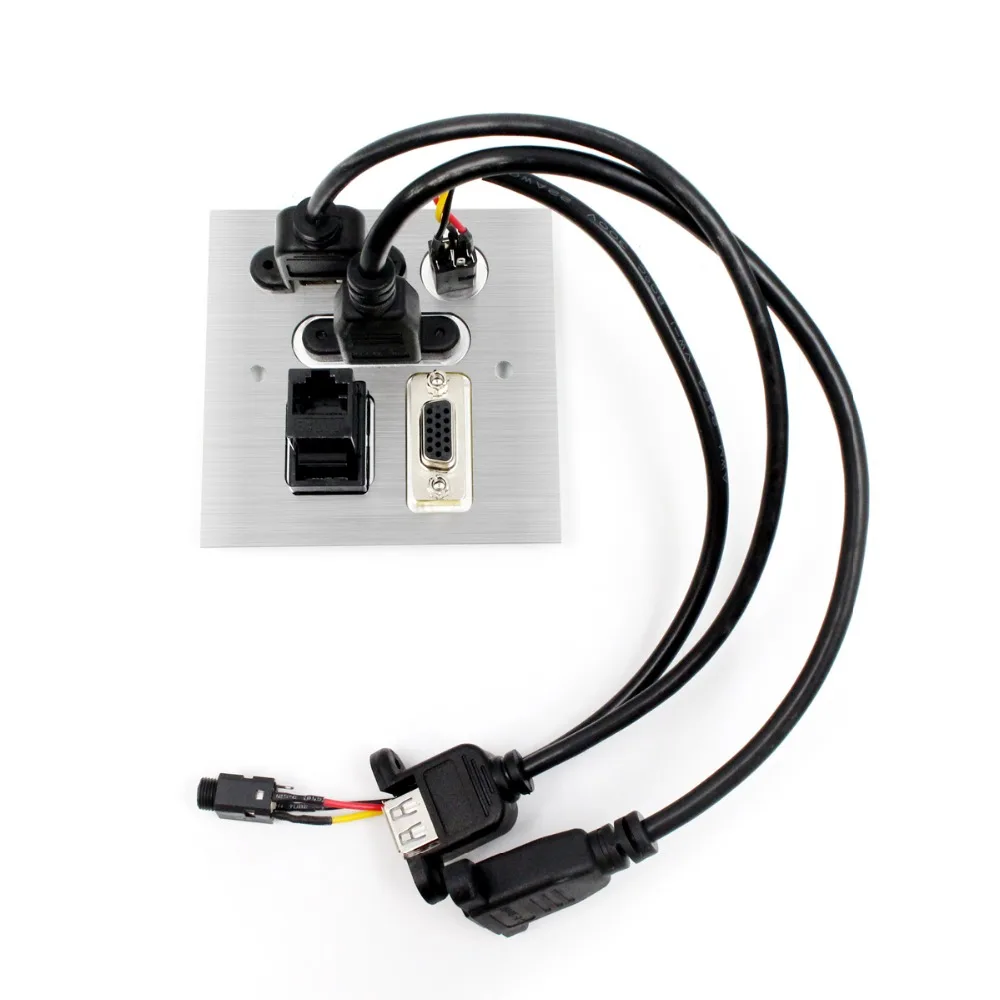 WIISTAR hdmi, vga grommet para o office