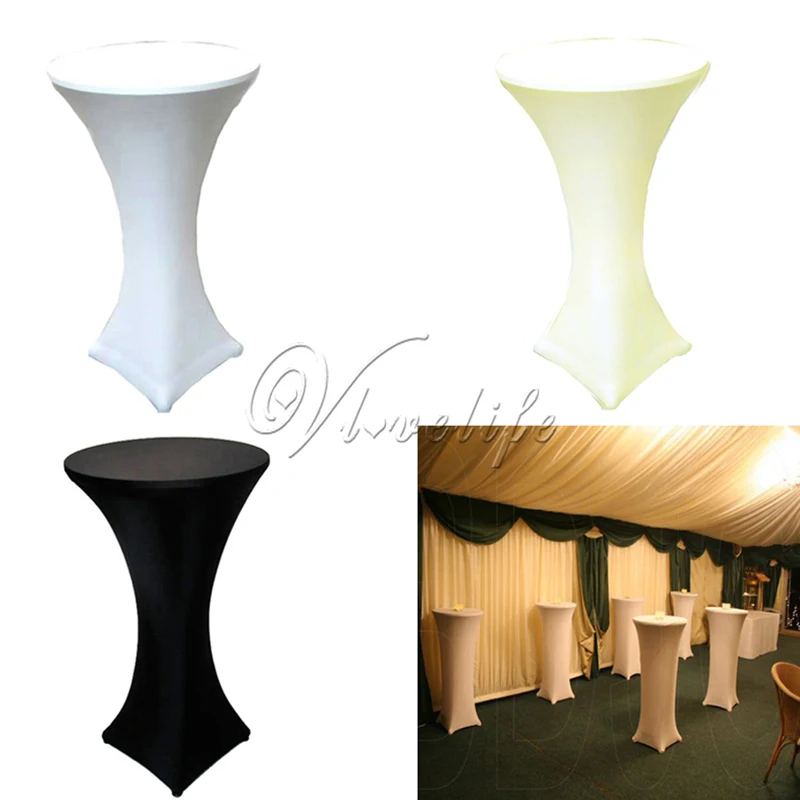 أبيض/أسود/العاج ليكرا الجاف بار غطاء طاولة مشروبات غطاء سماط ل حدث زفاف الديكور 60 سنتيمتر أبيض/أسود/العاج ليكرا الجاف بار غطاء طاولة مشروبات غطاء سماط ل حدث زفاف الديكور 60 سنتيمتر