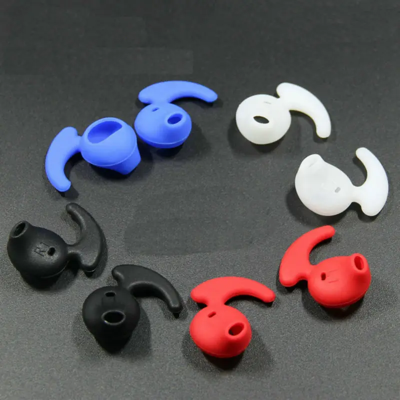 2pair(4Pcs) Silicone Sport Eartips Ear pads Buds Tips Earbuds for S6 Edge G9200 G9250 G920A