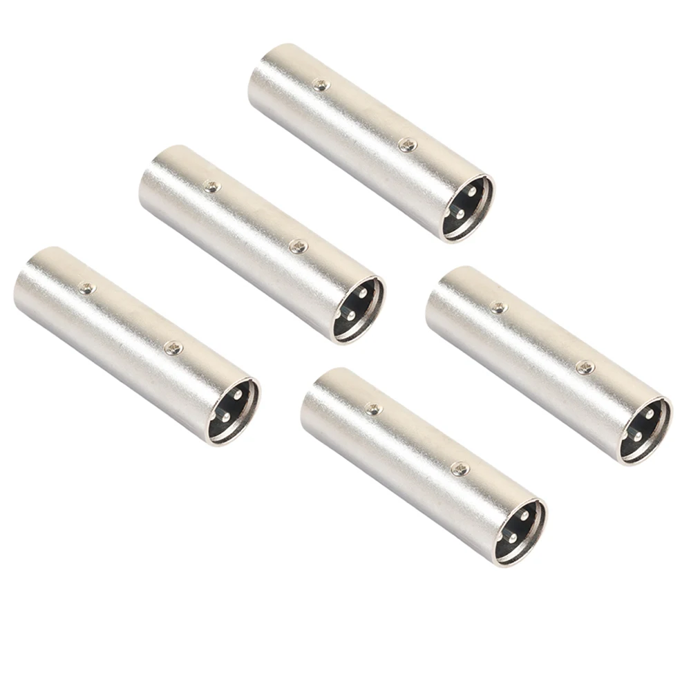 5 шт. 3 Pin XLR папа к сим-карта и адаптеры микрофон питания для разъема адаптера |