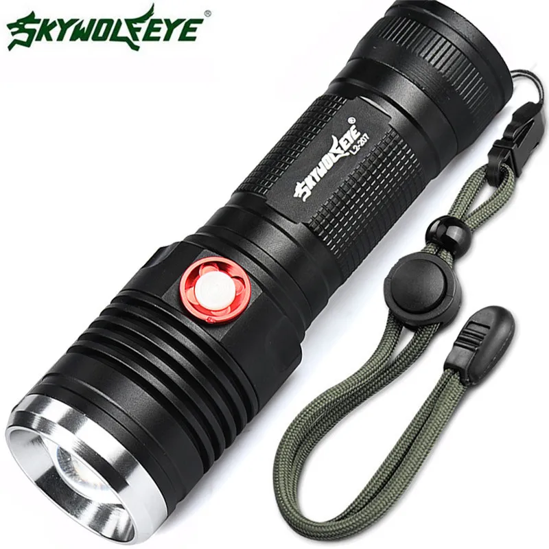 

C3 Bicycle Light ZOOMABLE XM-L2 U2 LED 3 Mode 26650/18650 USB Rechargeable Flashlight Torch Super Bright Safe And Stable