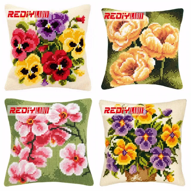 REDIY LADIY Cross Stitch Cushion Cover Sofa Decorative Pillow Case Extraordinary How To Make A Decorative Pillow Case REDIY LADIY Cross Stitch Cushion Cover Sofa Decorative Pillow Case Extraordinary How To Make A Decorative Pillow Case