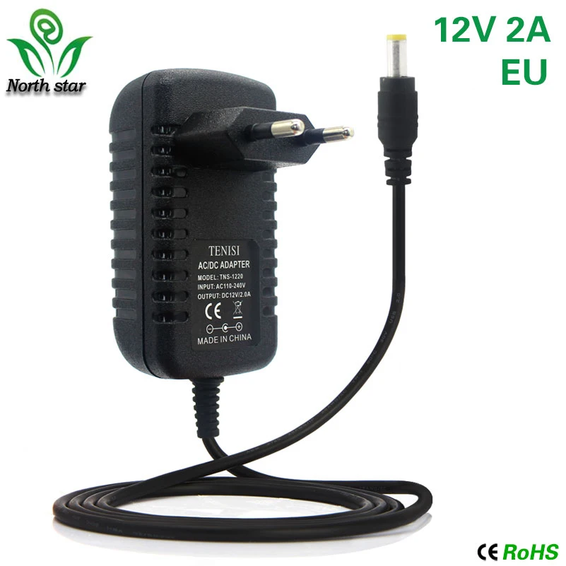 

2017 Security Charger AC100V - 240V To DC12V 2A 24W Lighting Transformer Switch Power Supply Charger Adapter For 5050 3528 strip