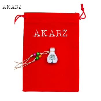 

AGJ2201D Small Tree Style Beauty needs Chinese style Porcelain material Hand chain Bottle essential oil Aromatherapy DIY tool