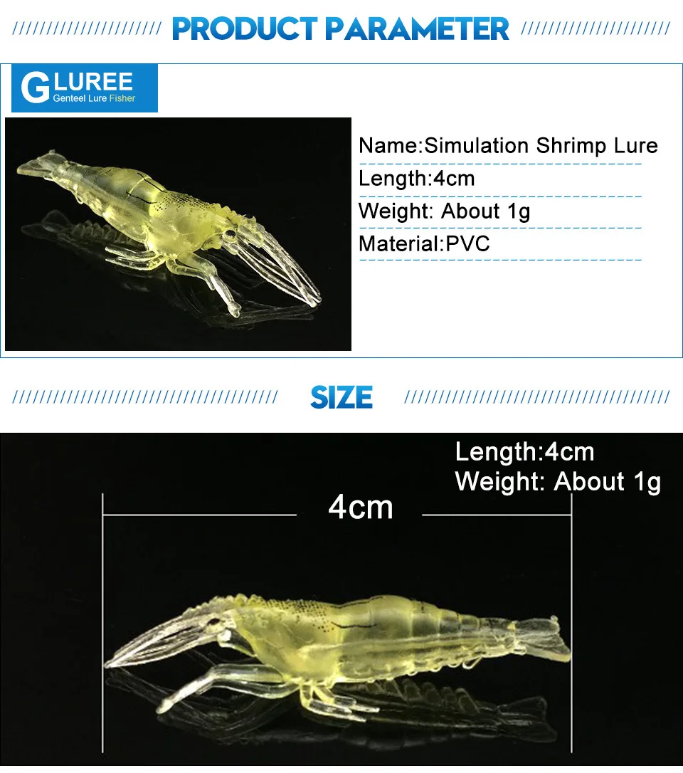 GLUREE-10PcsLot-Fishing-Lures-Simulation-Shrimp-Bait-4cm-Soft-Lure-Transparent-Color-Fishy-Smell-Artificial-Bait-Fishing-Tackle_03