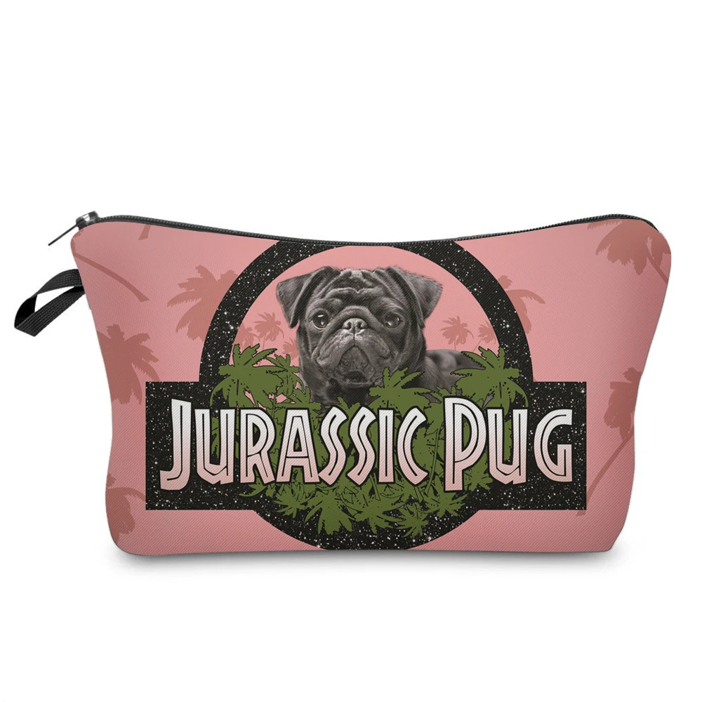 DAOXI Jurassic Мопс Косметичка женская косметичка чехол карандаш Trousse De Maquillage пенал несессер