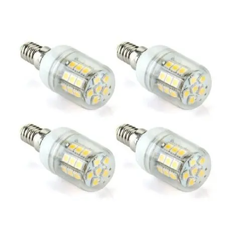 

4 x 6W E14 30 LED 5050 SMD Ampoule Lampe Spot Bulb MBlanc Chaud AC 220-240V