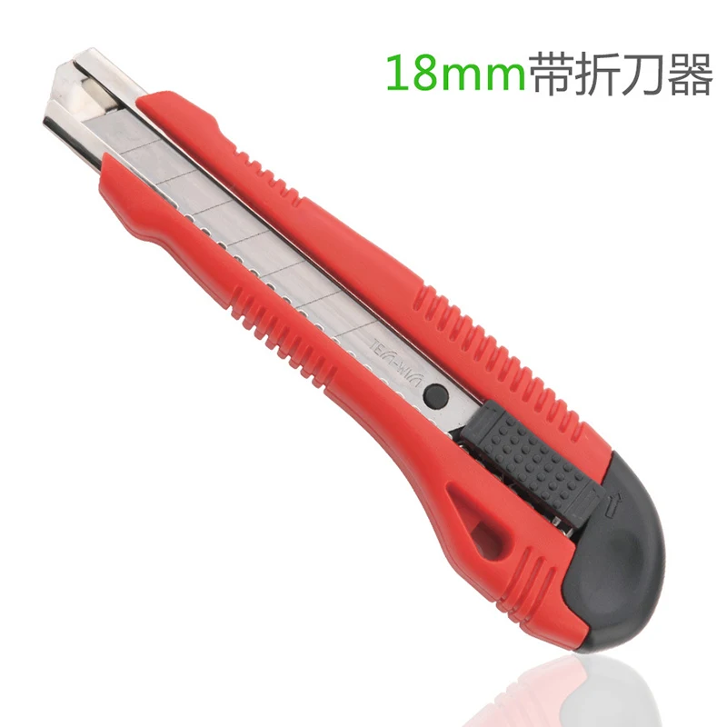 

18mm Safety Box Cutter Replaceable Blades Utility Knife Kawaii Letter Paper Cutter Stationery Knife Office School Supplies