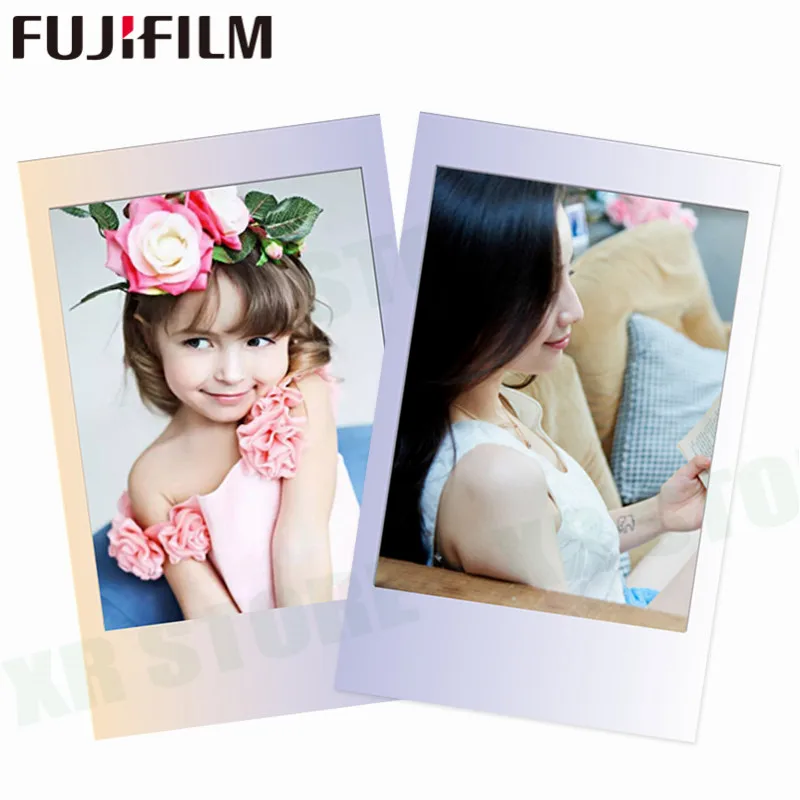 Белая пленка для Fuji Instax Мини 11 8 9 мгновенной проявки Macaroon съемки Фотобумага 10