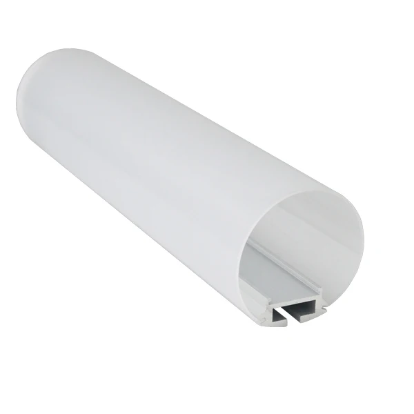 Круглый алюминиевый светодиодный подвесной светильник диаметром 60 мм, профиль с матовым диффузором из поликарбоната 360 градусов, 10 м/лот DHL