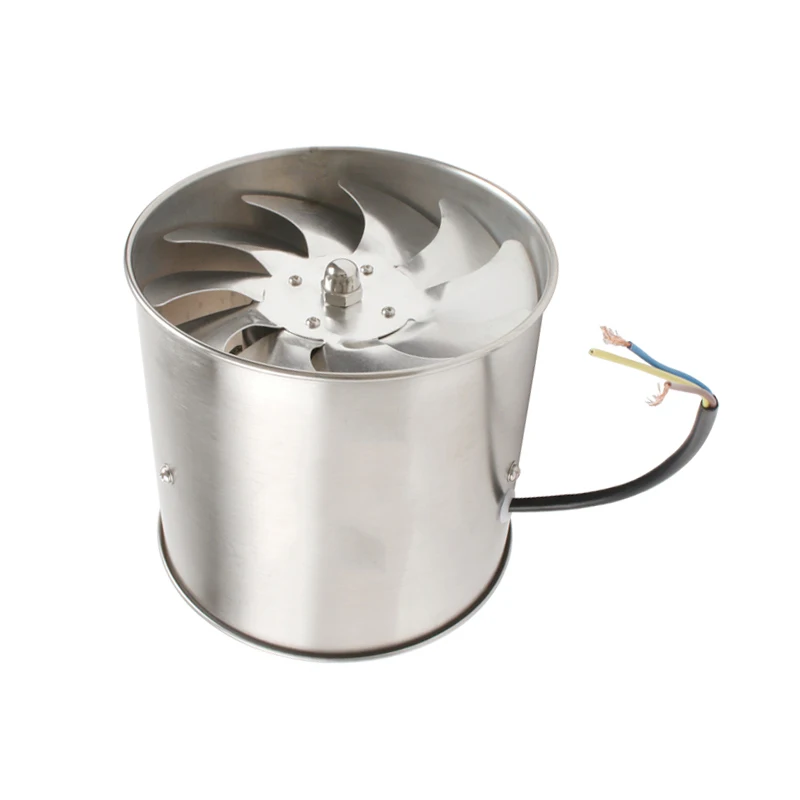 stainless steel 6 inch inline duct fan high speed ventilator pipe