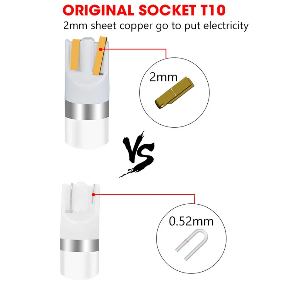 original T10 3030 CREE led signal lamp (5)