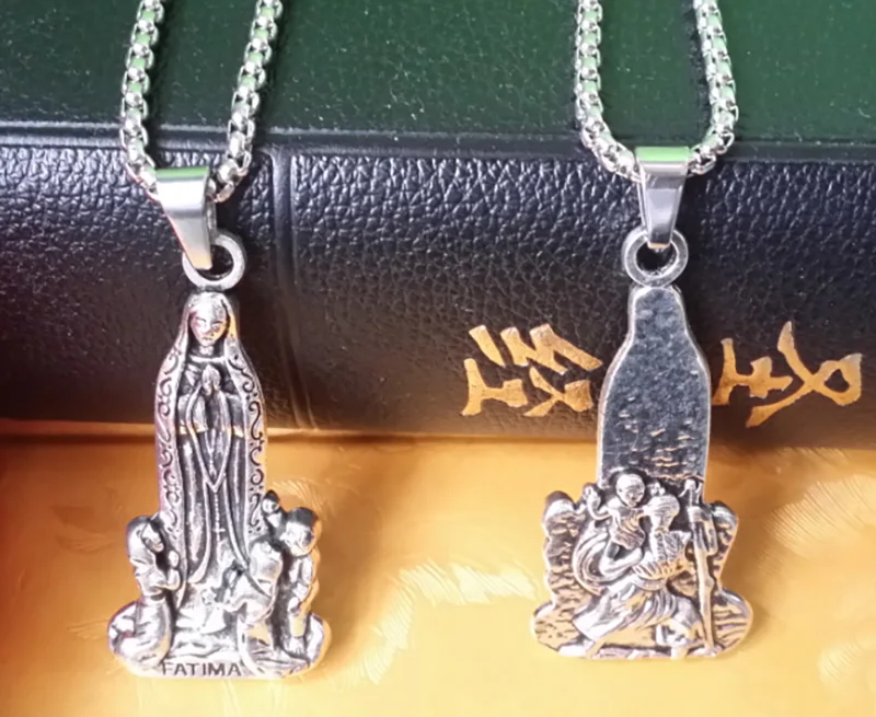 Церковное христианское ожерелье, Иисуса, Святого Девы, Марии, крестной, религиозные украшения, аксессуары для одежды, Иисуса 55*26*5 мм