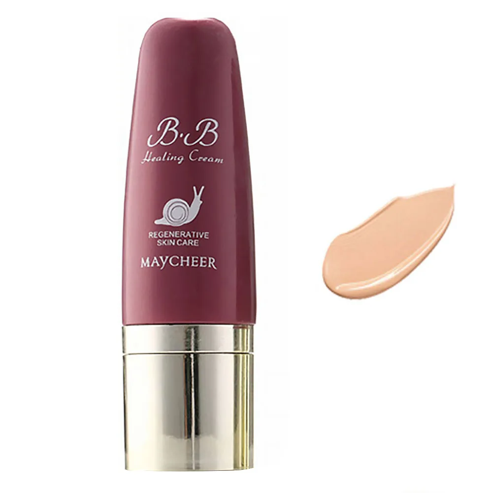 

40ml Anti-wrinkle Professional Snail Filtrate Concealer Natural BB Cream Liquid Isolation Moisturizing Foundation Cream