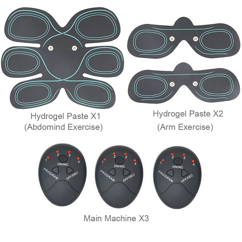 2018 Wireless Muscle Stimulator Smart Abdominal Muscle Device Fitness Toner Belly Leg Arm Exercise Toning Gear Workout Equipment 2018 Wireless Muscle Stimulator Smart Abdominal Muscle Device Fitness Toner Belly Leg Arm Exercise Toning Gear Workout Equipment